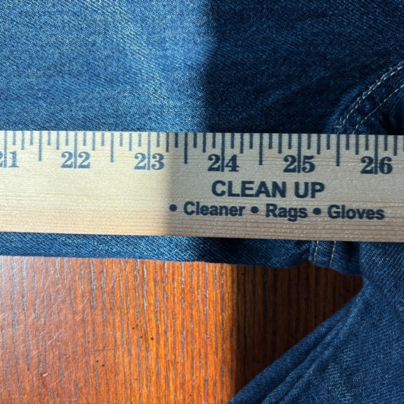 Pilcro and the Letterpress High Rise Barrel Wide Leg Jeans Blue Denim 28 - Picture 14 of 16